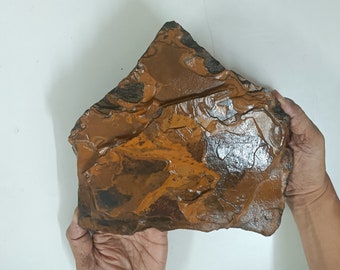 Extra grande 3570 gramas de pedra africana de olho de tigre dourado, cristal de olho de tigre bruto natural, pedra africana, cristal bruto, cristal não tratado