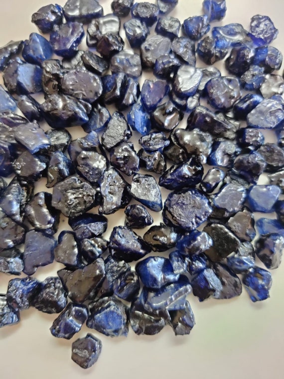 1 Ct Certified Natural Blue Sapphire Loose Gemstones Brillient Round