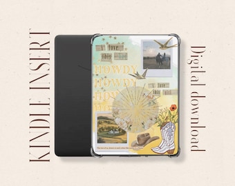 Romance de cow-boy, inspiration Elsie Silver, insert Kindle, insert Kindle numérique, téléchargement numérique, Chestnut Springs, décoration Kindle