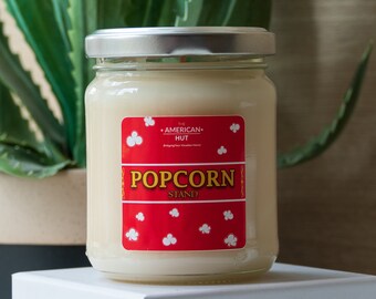 Mainstreet Popcorn Stand - Jar Candle