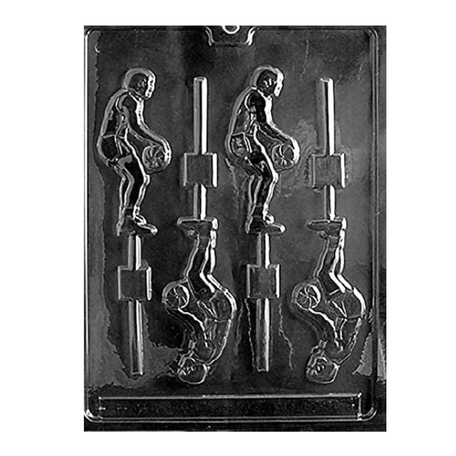 BASKETBALL PLAYER Lolly Sucker Chocolate Candy Mold Craft 