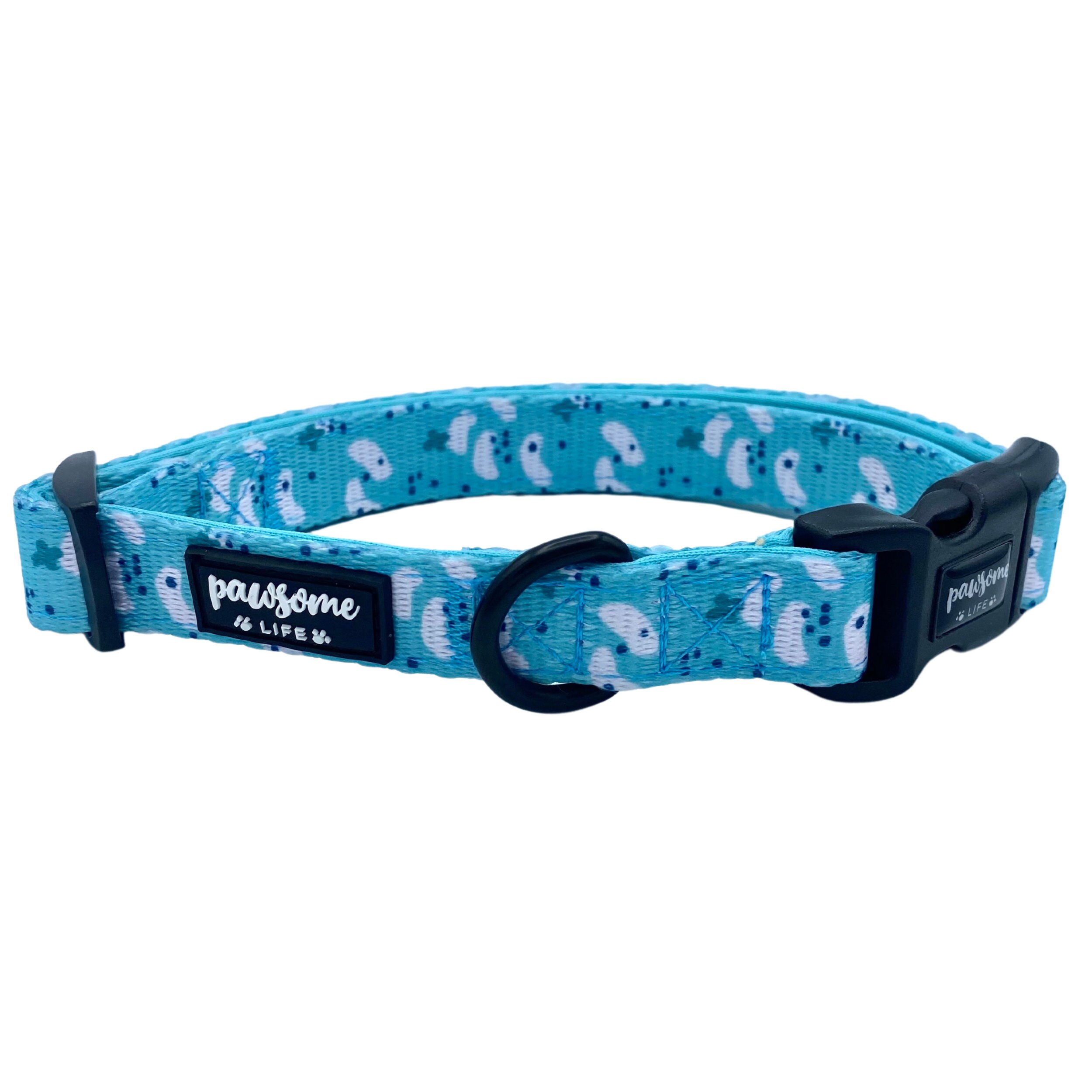 Teal Dog Collar Boy Dog Collar Cute Dog Collar Puppy Etsy
