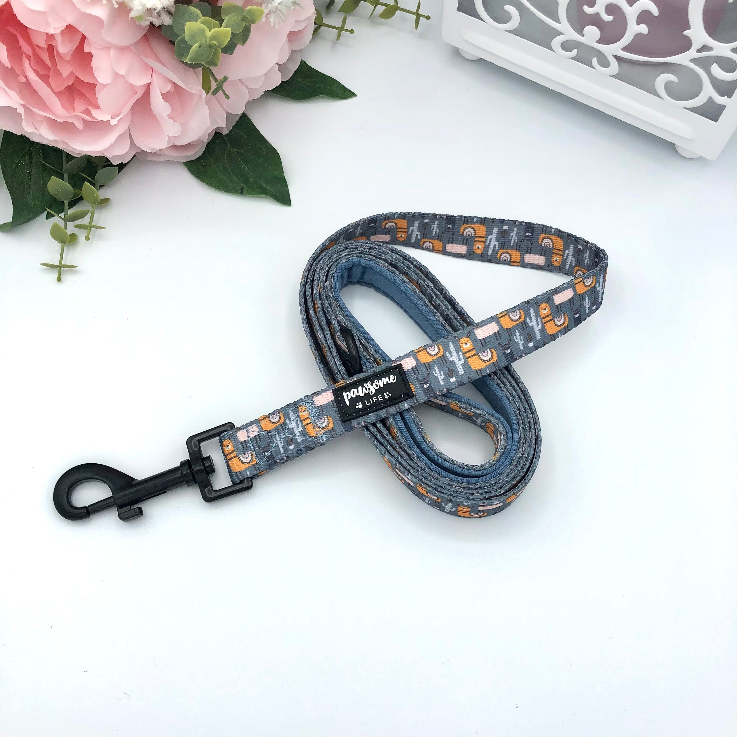 Dog Lead Cute Dog Leash Dog Collar and Lead Girl Dog Leash Etsy UK
