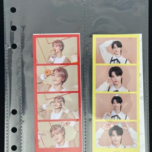 Standard size A5 photo strip double-sided (sets of 10 pages)