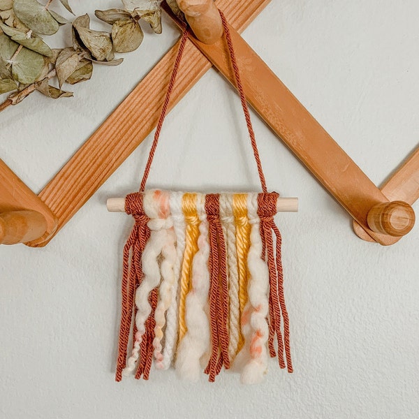 Yarn Wall Hanging Etsy
