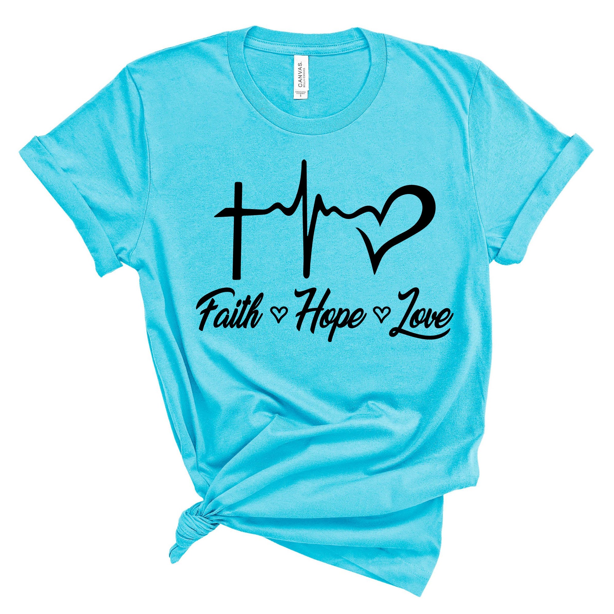 Faith Shirt Christian T-shirt Faith Shirt Faith Tee Faith | Etsy