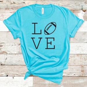 Love Football Shirt, Game Day Shirt, Football Shirts, Classy,  Football T-Shirt, Football Tees, Sports Shirts, Unisex, Funny T-Shirts