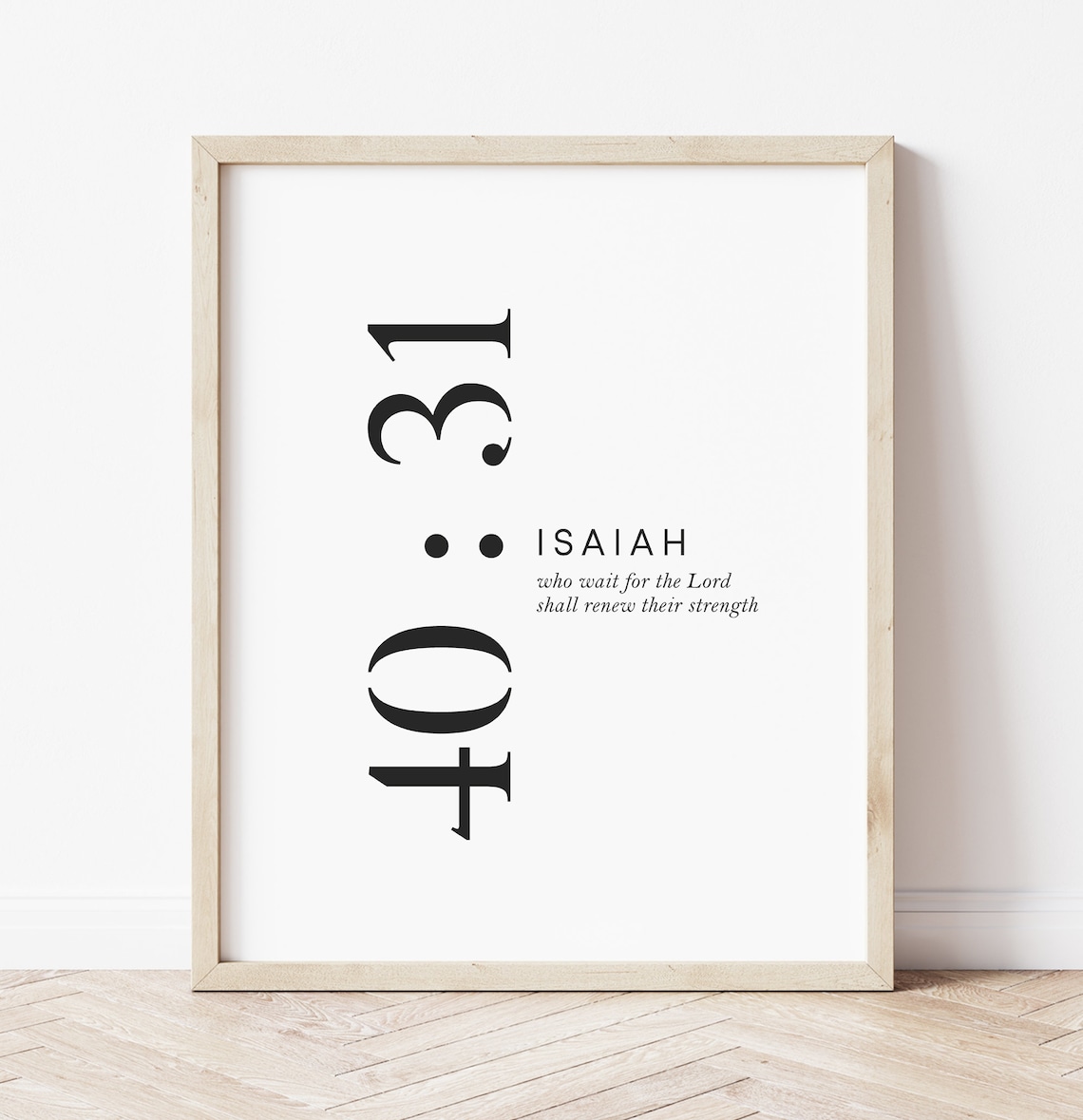 Isaiah 40:31 Wall Art, Handwritten Bible Verse Art, Scripture Wall Art ...