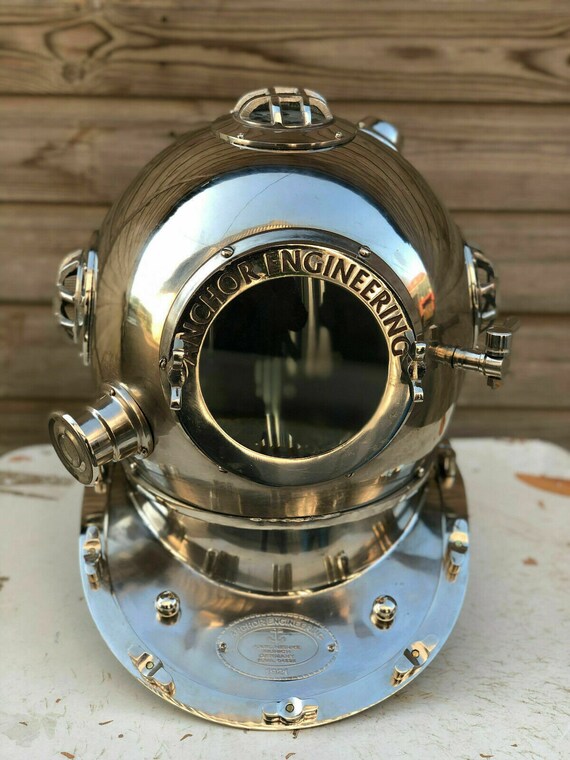 Reproduction 18 Anchor Engineering Diving Helmet Mark V Etsy