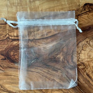 Geschenkbeutel, Säckchen aus Organza 9x12cm 10St. + 1