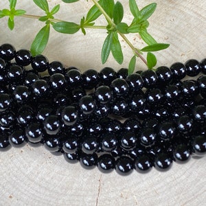 Onyx beads 4 mm 6 mm strand
