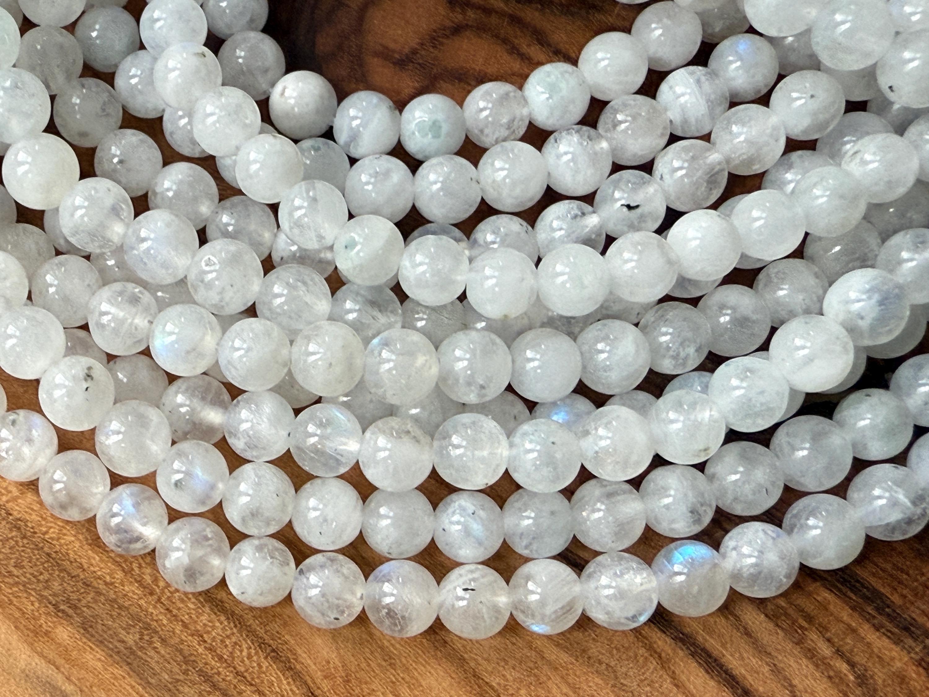 Rainbow Moonstone Beads Translucent Mm Strand