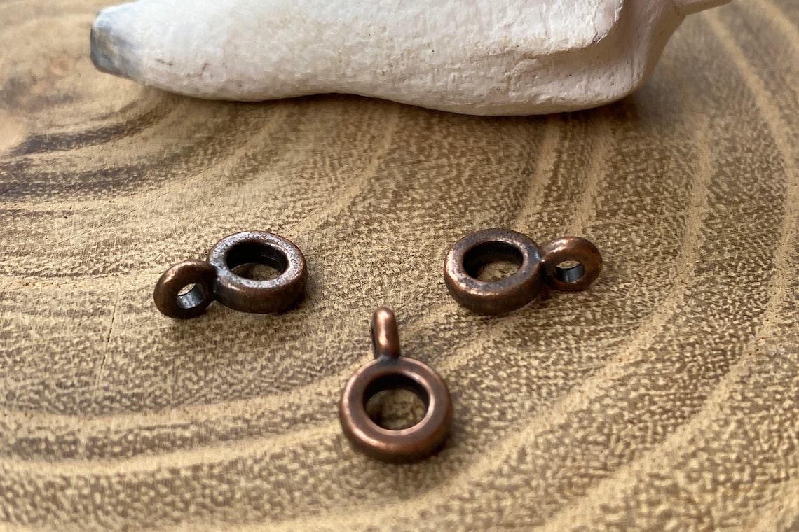 Pendant eyelet pendant loop pearl with eyelet for mini Etsy