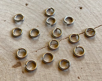 Stainless steel jump rings 5.5 mm 15 pieces