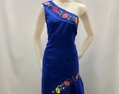 MEXICAN DRESS, short dress, handmade dress, embroidered dress, typical dress, regional dress, ideal for a Mexican party