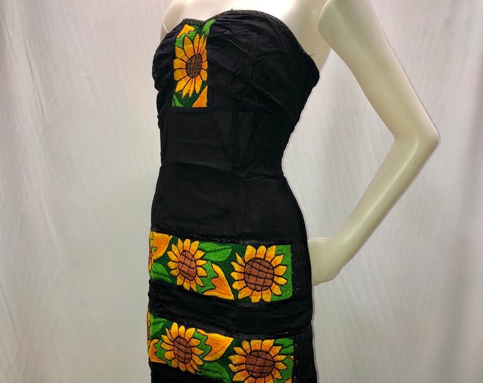 Girasoles, mexican dress, vestido mexicano, ideal para una fiesta mexicana o cualquier otro evento ENVÍO GRATIS EN ESTADOS UNIDOS