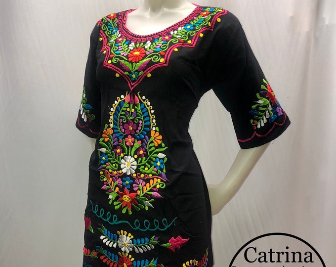 Vestido mexicano (kimono multicolor ) ideal para una fiesta mexicana o cualquier otro evento ENVÍO GRATIS EN ESTADOS UNIDOS