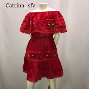 Dominican Republic dress, Puerto Rico dress, Costa Rica dress, peasant dress, artisan dress, Caribbean dress