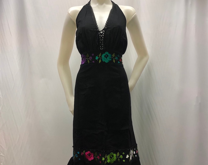 Vestido artesanal mexicano ideal para fiesta ENVÍO GRATIS EN ESTADOS UNIDOS