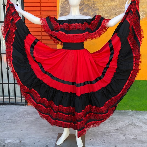 Vestido de catrina, day of the dead, mexican dress, of the shoulders mexican dress, fiesta mexicana, 5 de mayo, día de los muertos, Frida