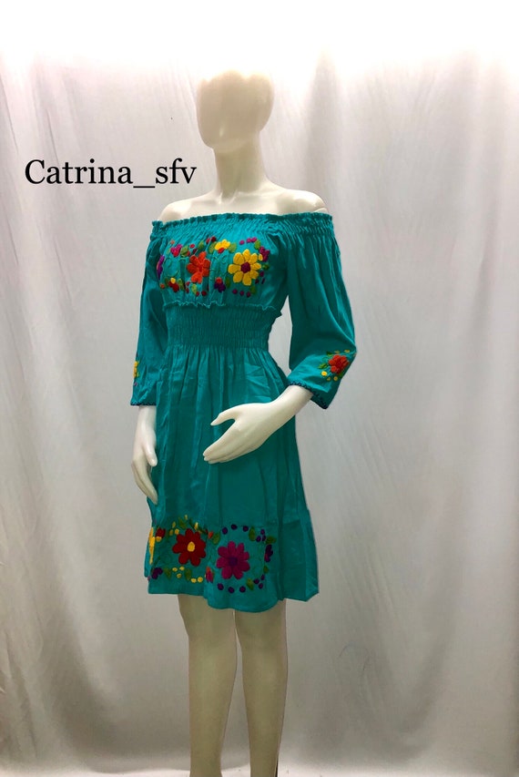 Mexican peasant dress cheap