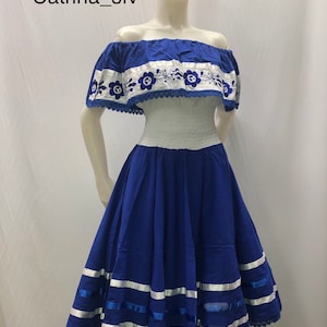 El Salvador dress, Nicaragua dress, Honduras dress, Central American dress, off the shoulders dress, Salvadoran party