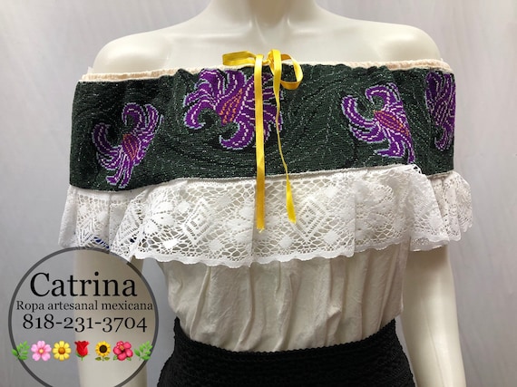 Blusa regional mexicana sale