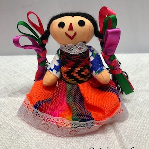 Lele doll, maria doll, Lupita doll, rag doll, handmade doll, Mexican doll