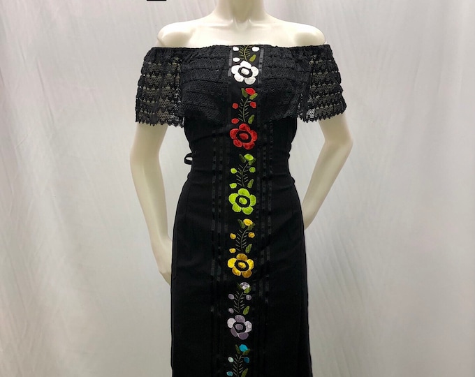 Vestido mexicano, off the shoulders  perfecto para la temporada o para una fiesta mexicana o cualquier otro evento ENVÍO GRATIS EN ESTADOS UNIDOS