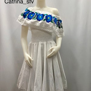 El Salvador dress, Nicaragua dress, Honduras dress, Central American dress, off the shoulders dress, Salvadoran party