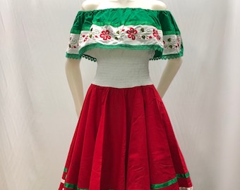 Novio Desalentar Productividad Buy Mexican Dress off the Shoulder Mexican Dress Peasant Dress Online in  India - Etsy
