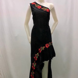 Mexican dress, short dress, handmade dress, embroidered dress, traditional dress, regional dress, May 5, Mexican holiday
