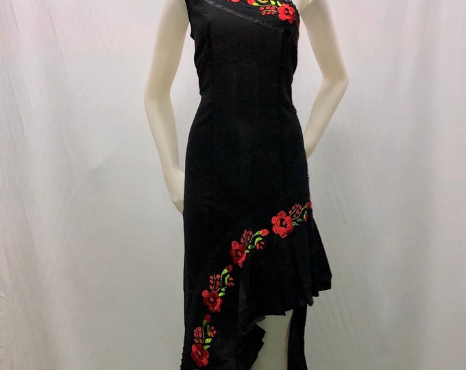 VESTIDO MEXICANO, vestido corto, vestido artesanal, vestido bordado, vestido típico, vestido regional, ideal para una fiesta mexicana