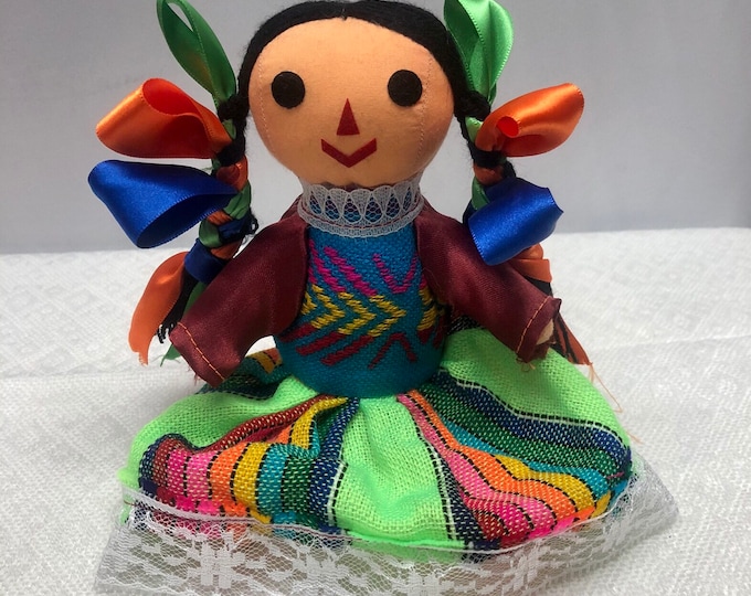 Muñeca Lele, muñeca maria, muñeca Lupita, muñeca de trapo, muñeca artesanal, muñeca mexicana,ENVIO GRATIS EN LOS ESTADOS UNIDOS