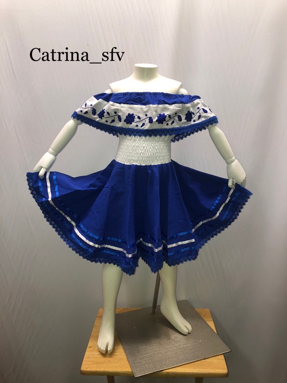 Salvadoran Dress Nicaraguan Dress Honduran Dress Central American Dress off the Shoulders Dress Salvadoran Party Etsy
