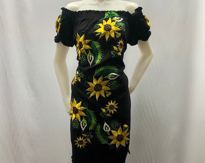 Vestido mexicano 5XL, plus size dress, off the shoulders dress, fuera de los hombros talla extra grande, vestido campesina, fiesta mexicana, ENVÍO GRATIS EN ESTADOS UNIDOS