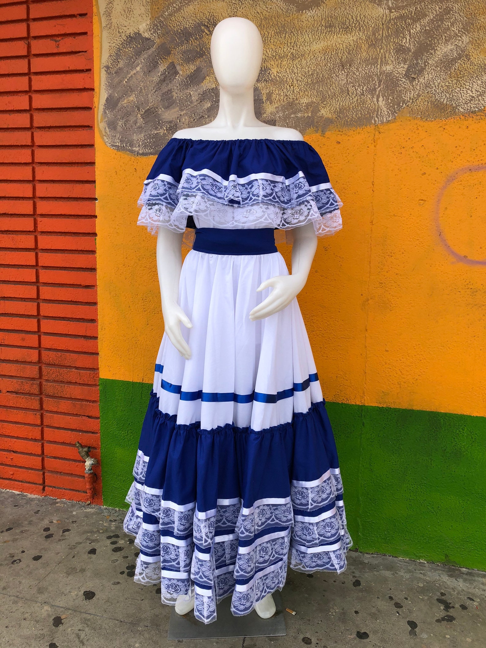 Skirt and Blouse Suit From El Salvador Honduras Nicaragua - Etsy