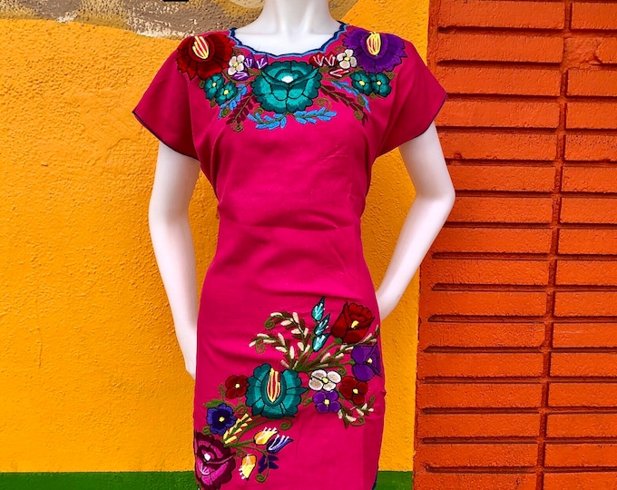 vestido zinacantan ideal para una fiesta mexicana o cualquier otro evento ENVÍO GRATIS EN ESTADOS UNIDOS