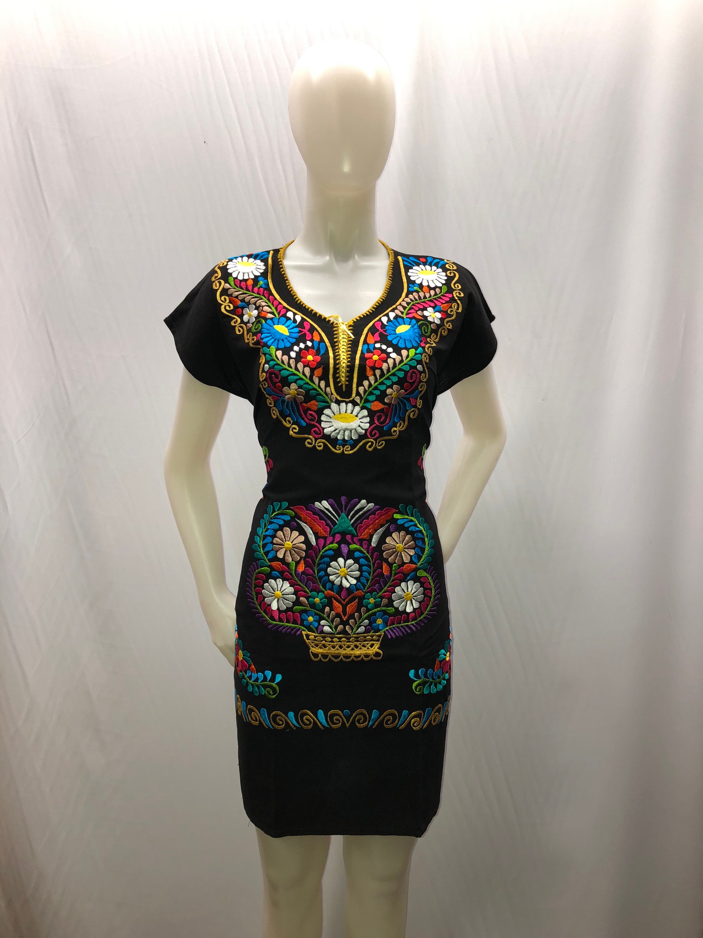 Black short frock design 2019 online