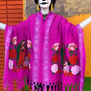 Reboso mexicano, reboso de la virgen de Guadalupe