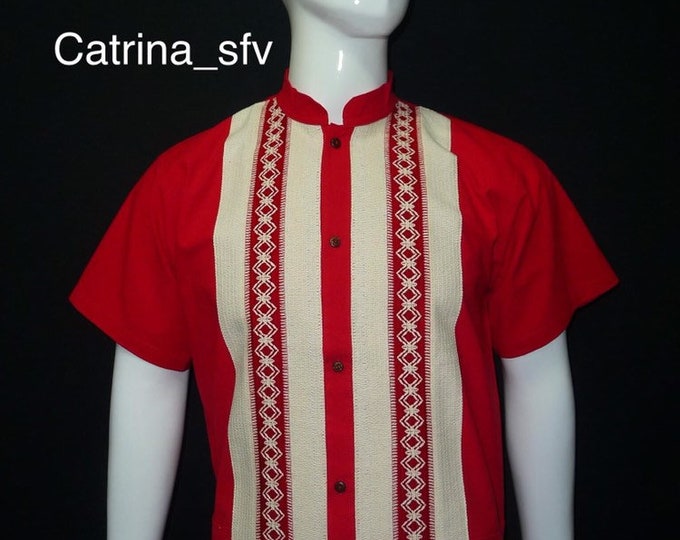 Camisa guayabera, guayabera, camisa mexicana, camisa típica, camisa artesanal, camisa bordada, fiesta mexicana, 5 de mayo, Día de muertos, ENVIO GRATIS EN ESTADOS UNIDOS
