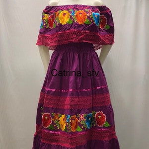 Mexican dress, off-the-shoulder dress, peasant dress, handmade dress, embroidered dress, traditional dress, Mexican festival, May 5th