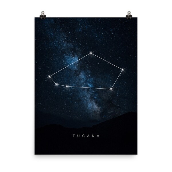 Tucana (Tukan) Sternbild / Sternbild Print / Sternbild Home Dekor / Sternbild Geschenke / Sternbild / Sternbild / Zodiacal Constellation