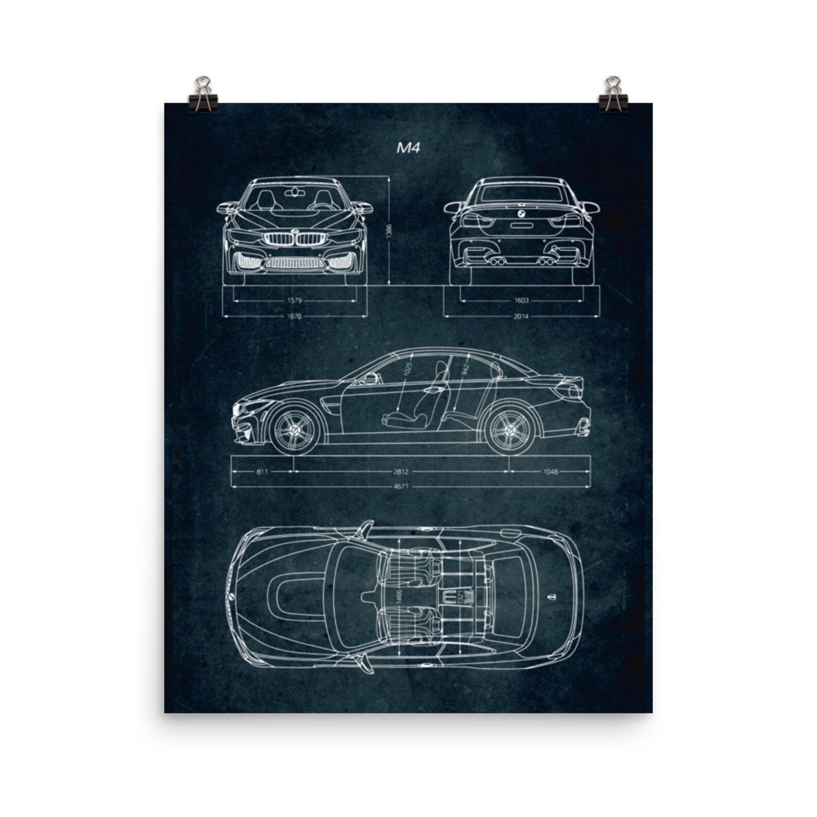 Bmw m4 blueprint