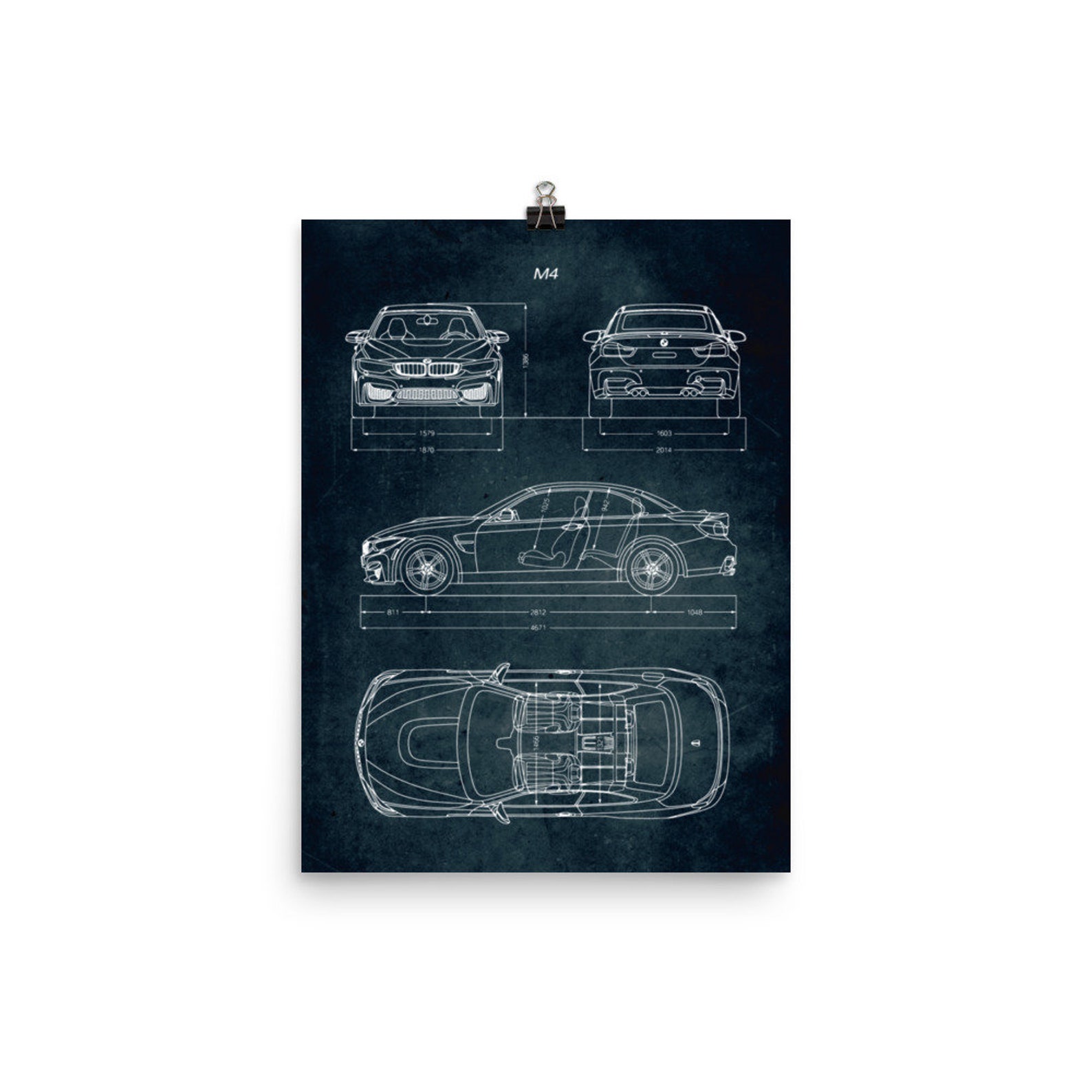 Bmw m4 blueprint