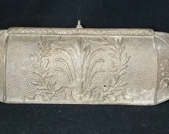 Antique Architectural Salvage Fireplace Cover Art Deco Nouveau Cast Iron Mantle Summer Door From The Collection Of Fellenz Antiques