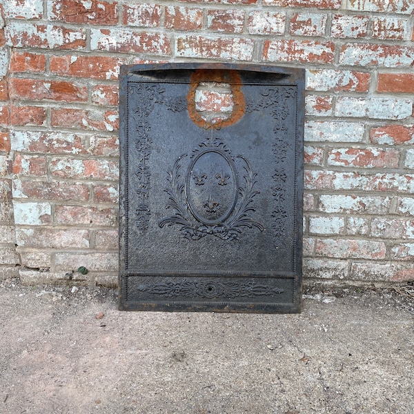 Cast Iron Summer Cover Fireplace Etsy