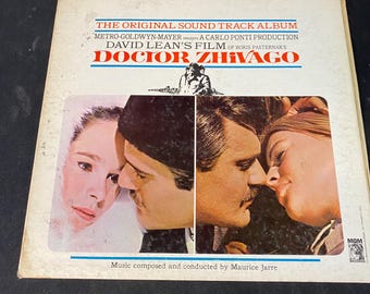 Doctor Zhivago Original Soundtrack Vinyl (1965) – Maurice Jarre – MGM Records S1E-8ST – Vintage LP