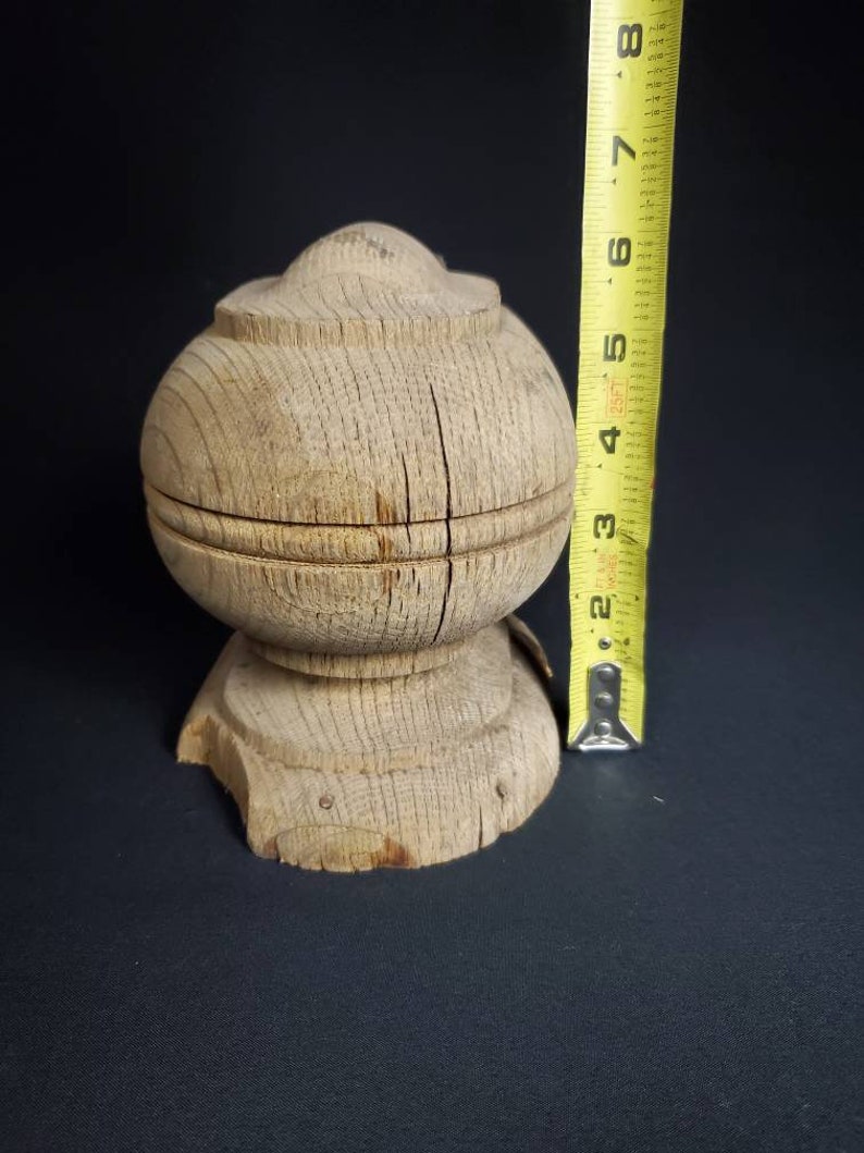 Newel Post Cap. Finial. Antique Newel Post Cap Unfished Hand Etsy