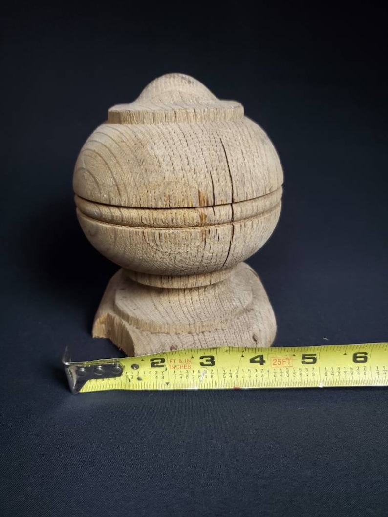 Newel Post Cap. Finial. Antique Newel Post Cap Unfished Hand Etsy
